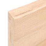 vidaXL Kúpeľňová doska 60x60x(2-6) cm neošetrený masív – Obrázok 4