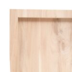 vidaXL Kúpeľňová doska 60x60x(2-6) cm neošetrený masív – Obrázok 6
