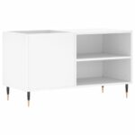vidaXL Skrinka na platne biela 85x38x48 cm kompozitné drevo – Obrázok 2