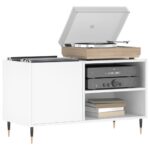 vidaXL Skrinka na platne biela 85x38x48 cm kompozitné drevo – Obrázok 3