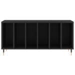 vidaXL Skrinka na platne čierna 100x38x48 cm kompozitné drevo – Obrázok 4