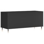vidaXL Skrinka na platne čierna 100x38x48 cm kompozitné drevo – Obrázok 6