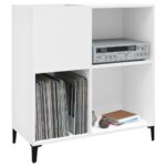 vidaXL Skrinka na platne biela 84,5x38x89 cm kompozitné drevo – Obrázok 4