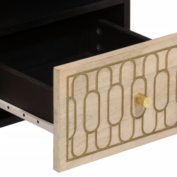 vidaXL TV skrinka 70x33x46 cm masívne mangovníkové drevo – Obrázok 7