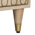 vidaXL TV skrinka 70x33x46 cm masívne mangovníkové drevo – Obrázok 9