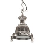 vidaXL Závesné svietidlo 25x25x136 cm, hliník – Obrázok 4