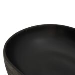 vidaXL Umývadlo na dosku sivo-čierne oválne 59x40x14 cm keramické – Obrázok 7