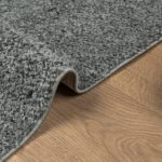 vidaXL Shaggy koberec PAMPLONA, vysoký vlas, moderný, zelený 80x200 cm – Obrázok 6
