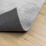 vidaXL Koberec IZA krátky vlas škandinávsky vzhľad sivý 140x200 cm – Obrázok 5