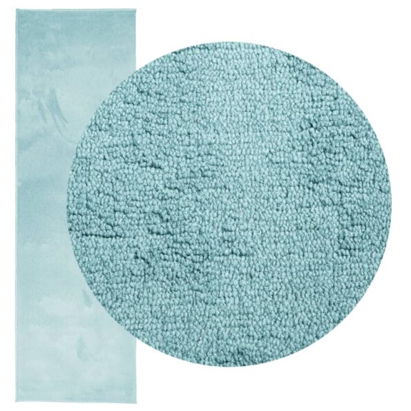 vidaXL Koberec OVIEDO krátky vlas zelený 80x250 cm – Obrázok 3