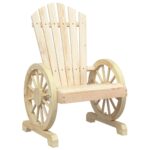 vidaXL Záhradné stoličky Adirondack 2 ks jedľový masív – Obrázok 4