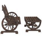 vidaXL 2-dielna záhradná sedacia súprava jedľový masív – Obrázok 4