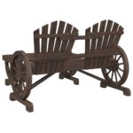 vidaXL 2-dielna záhradná sedacia súprava jedľový masív – Obrázok 5