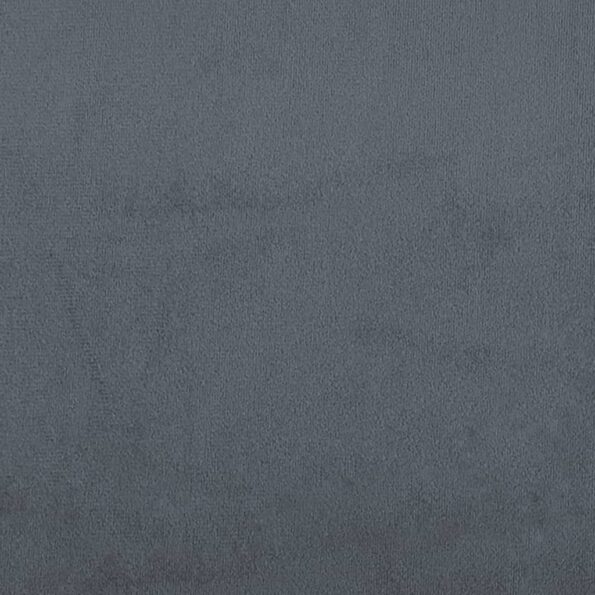 vidaXL 3-dielna sedacia súprava tmavosivá zamat – Obrázok 8