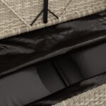 vidaXL Záhradná lavička s podložkami bledosivá polyratan – Obrázok 9