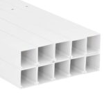 vidaXL Káblový rozvod 40x25 mm 10 m PVC – Obrázok 4
