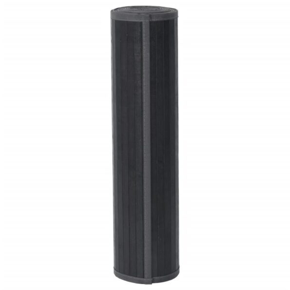 vidaXL Koberec obdĺžnikový sivý 60x400 cm bambus – Obrázok 3