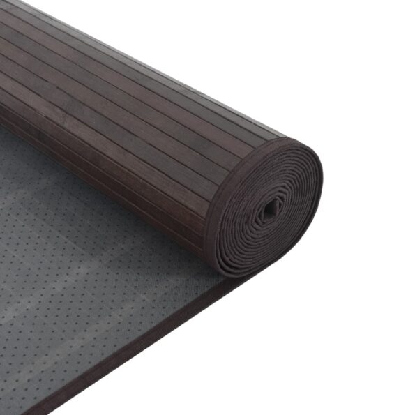 VXL8721012369122_g_en_hd_3.jpg vidaXL Koberec obdĺžnikový tmavohnedý 70x500 cm bambus – Obrázok 5