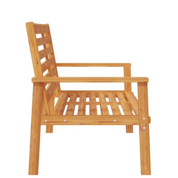 vidaXL Záhradná lavica 120 cm, akáciový masív – Obrázok 5