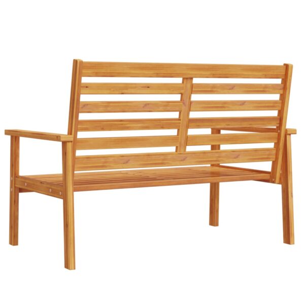 vidaXL Záhradná lavica 120 cm, akáciový masív – Obrázok 6
