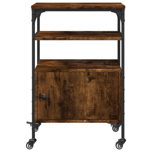 VXL8721012375895_g_en_hd_7.jpg vidaXL Stojan na tlačiareň, 3 police, tmavý dub 50x40x76 cm – Obrázok 9