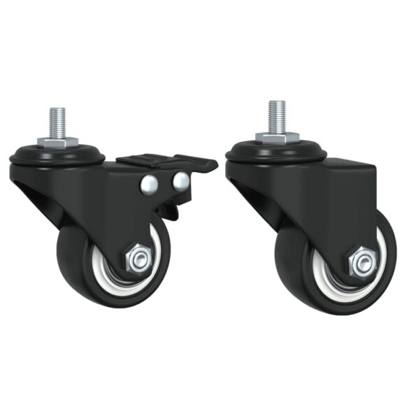 vidaXL Konferenčný stolík+kolieska, hnedý dub 91x55x34 cm – Obrázok 10