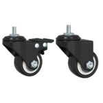 vidaXL Kuchynský vozík, čierny 65x40x86,5 cm, kompozitné drevo – Obrázok 12