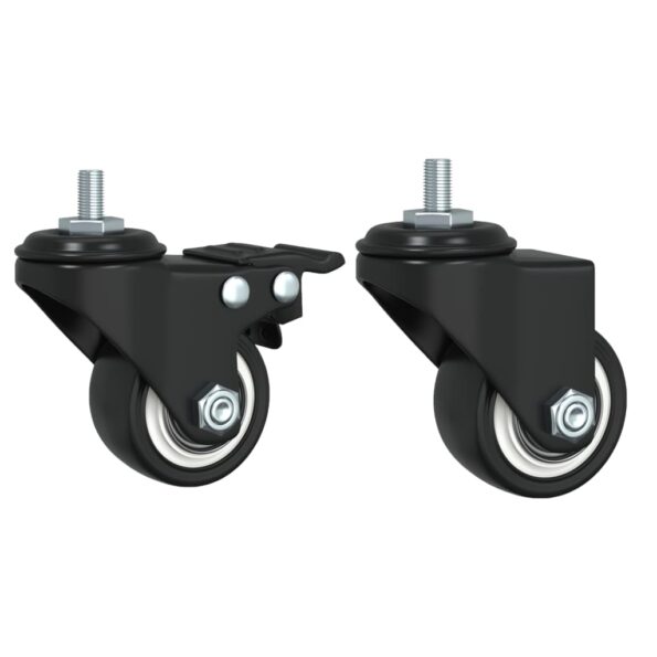 vidaXL Kuchynský vozík, čierny 65x40x86,5 cm, kompozitné drevo – Obrázok 12