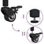 vidaXL Kuchynský vozík, čierny 65x40x86,5 cm, kompozitné drevo – Obrázok 10