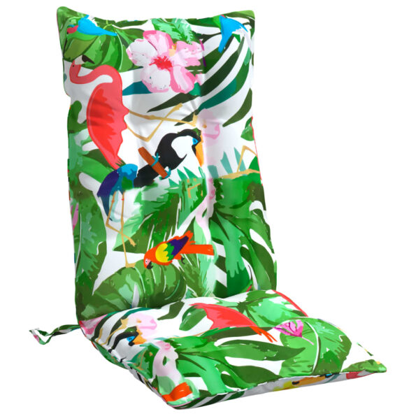 vidaXL Podušky na stoličky s vysokým operadlom 6 ks viacfarebné látka – Obrázok 4