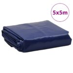 vidaXL Celta modrá 5x5 m 650 g/m² – Obrázok 8