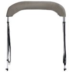 vidaXL 2-krídlová bimini strieška sivá 150x120x110 cm – Obrázok 4