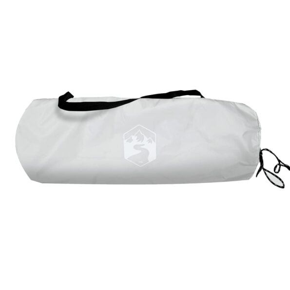 vidaXL Plážový stan sivý vodotesný – Obrázok 12