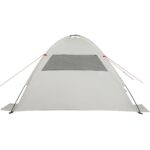 vidaXL Plážový stan sivý vodotesný – Obrázok 9