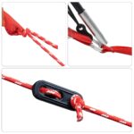 vidaXL Rodinný stan chatka 10 osôb modrý vodeodolný – Obrázok 11