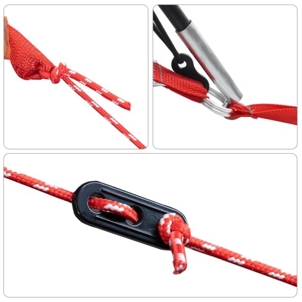 vidaXL Rodinný stan chatka 10 osôb modrý vodeodolný – Obrázok 11