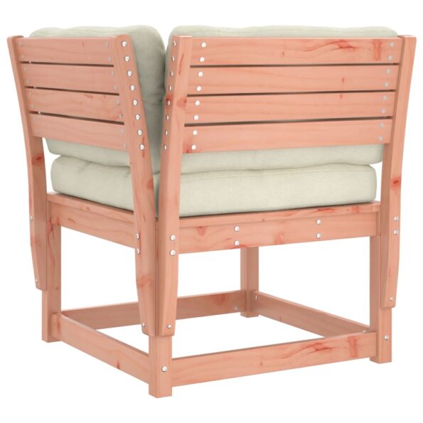 vidaXL Rohová záhradná pohovka+podložky 73x73x78 cm, duglaska – Obrázok 7