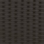 vidaXL Záhradné ležadlo s vankúšmi čierne polyratan – Obrázok 8