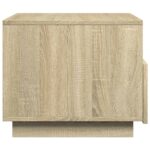 vidaXL Konferenčný stolík s LED svetlami dub sonoma 50x49x40 cm – Obrázok 8