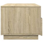 vidaXL Konferenčný stolík s LED svetlami, dub sonoma 90x49x40 cm – Obrázok 6