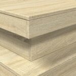 vidaXL Konferenčný stolík s LED osvetlením dub sonoma 90x50x40 cm – Obrázok 10