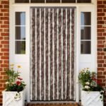 vidaXL Záves proti hmyzu, béžovo svetlohnedý 100x200 cm, ženilka