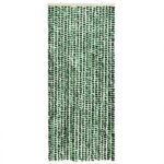 vidaXL Záves proti hmyzu zelený a biely 90x200 cm ženilka – Obrázok 3