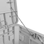 vidaXL Vonkajší box na vankúše sivý 73x50,5x46,5 cm polypropylén – Obrázok 10