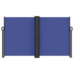 vidaXL Zaťahovacia bočná markíza, modrá 140x1000 cm – Obrázok 3