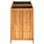 vidaXL Záhradný kvetináč s vložkou 100x50x75 cm, akáciový masív – Obrázok 6