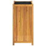 vidaXL Záhradný kvetináč s vložkou 50x50x100 cm, akáciový masív – Obrázok 4