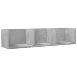 vidaXL Nástenné skrinky 2ks betónovosivé 75x18x16,5cm kompozitné drevo – Obrázok 6