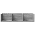vidaXL Nástenné skrinky 2 ks sivé sonoma 75x18x16,5cm kompozitné drevo – Obrázok 5