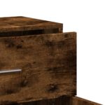 vidaXL Komoda dymový dub 60x31x70 cm kompozitné drevo – Obrázok 8